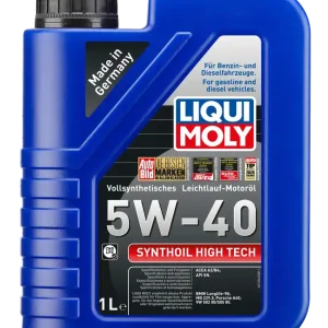 Liqui Moly Synthoil High Tech 5w40 Motorolie 1 liter Dagaanbieding